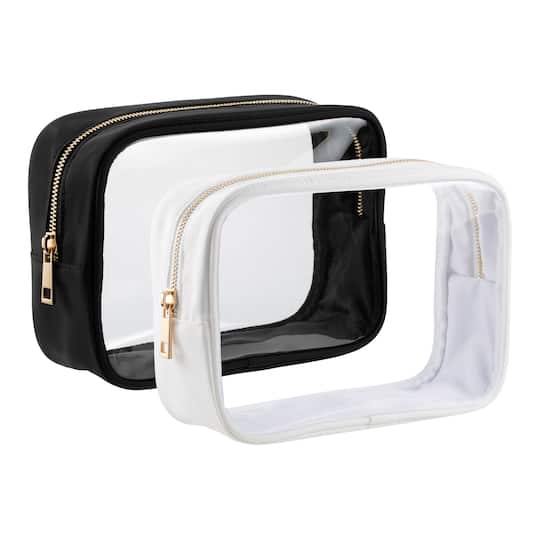8.5" x 5.75" Clear Vinyl Zipper Pouch by Make Market®